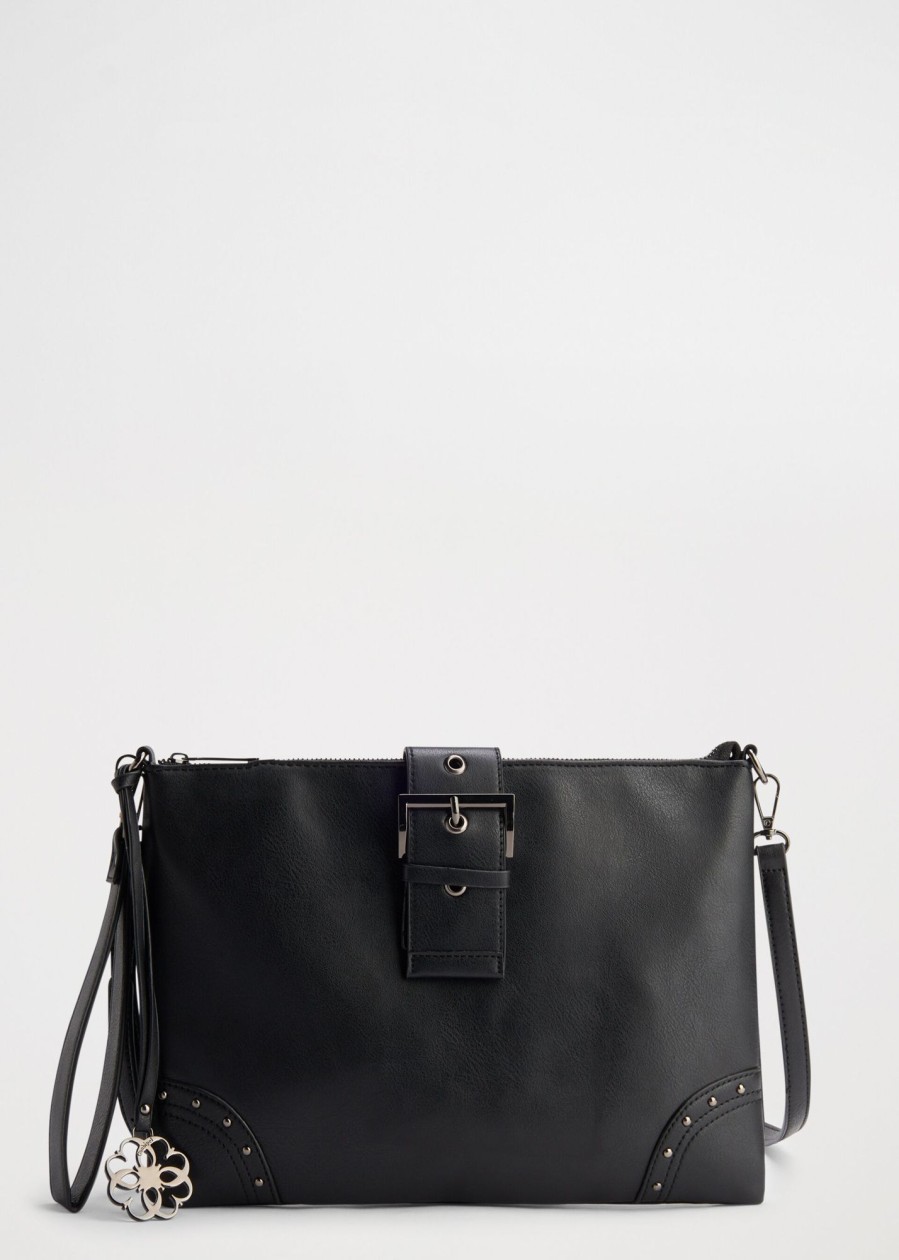 Donna Conbipel Borse | Pochette Con Borchie Nero