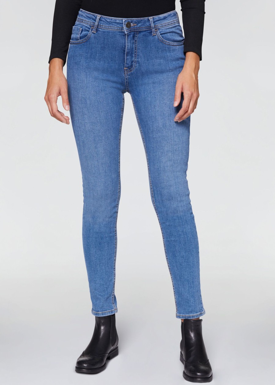 Donna Conbipel Jeans | Slim A Vita Alta Jeans