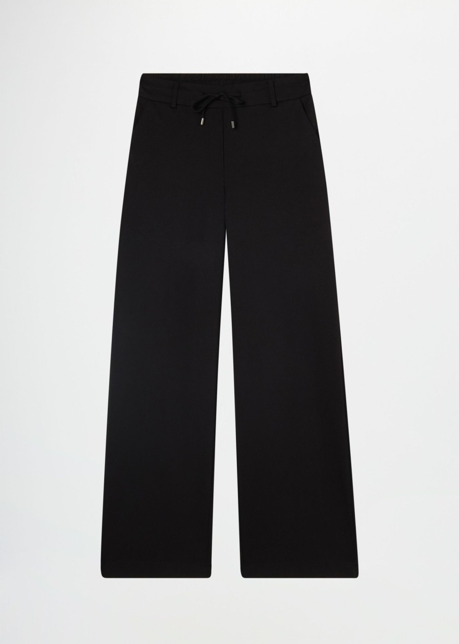 Donna Conbipel Pantaloni | Jogger Ampio Nero