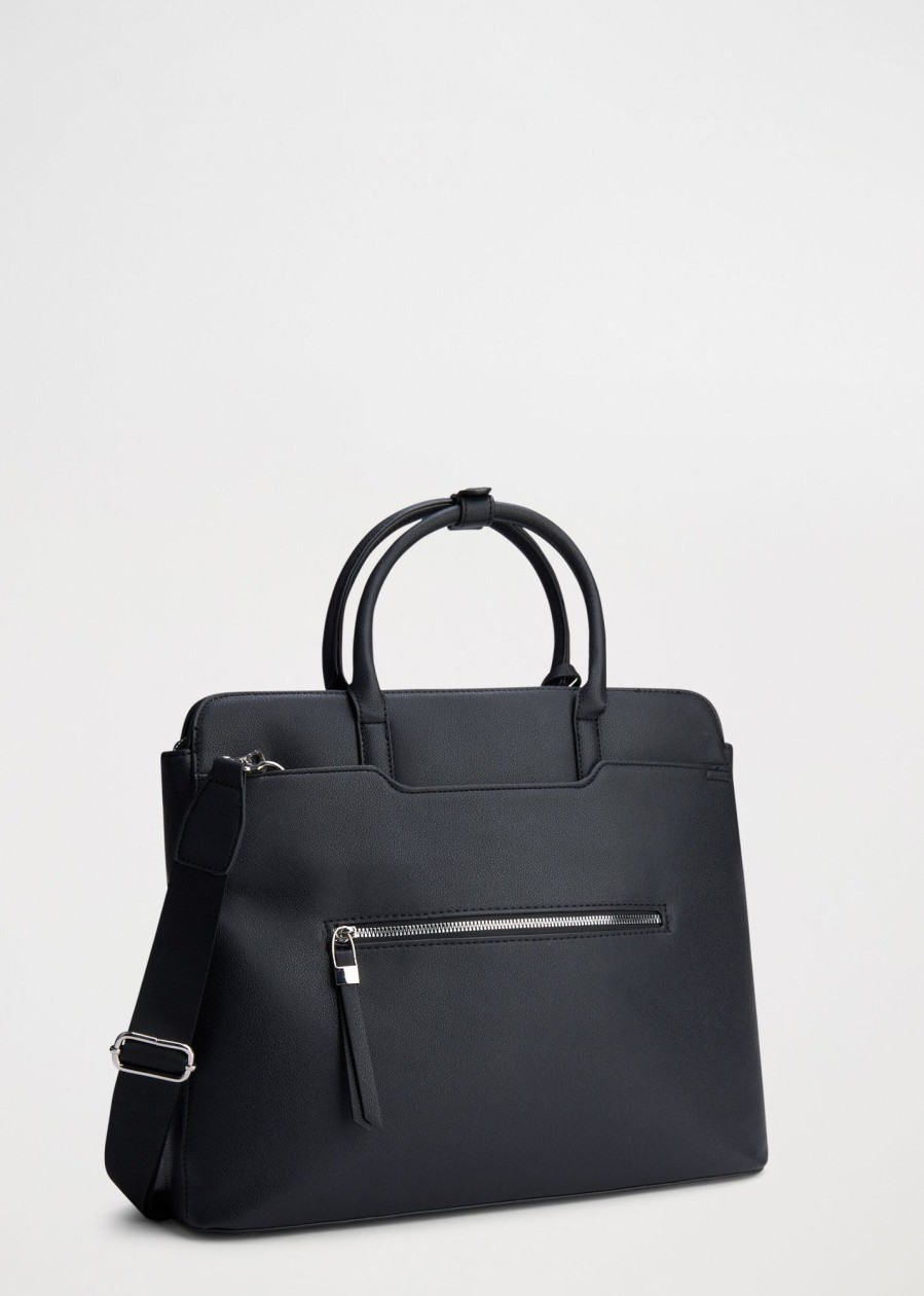 Donna Conbipel Borse | Shopper Porta Pc Nero