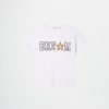 Bambino Conbipel | T-Shirt Con Lettering Bianco