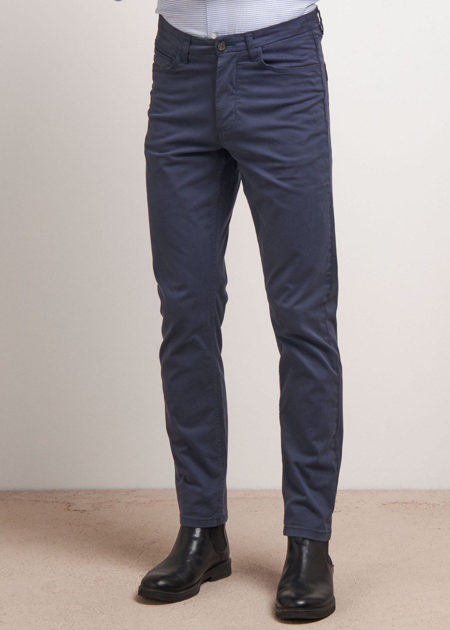 Uomo Conbipel Pantaloni | Pantaloni In Twill Jeans