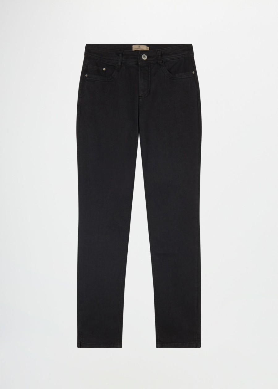 Donna Conbipel Pantaloni | Pantaloni Stretch Nero