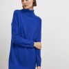 Donna Conbipel Vestiti | Abito In Puro Cashmere Blu Chiaro