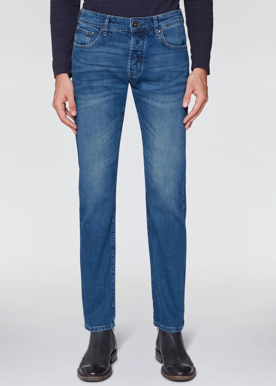 Uomo Conbipel Jeans | Jeans Straight Fit Blu