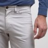 Uomo Conbipel Pantaloni | Pantaloni In Twill Ghiaccio