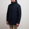 Uomo Conbipel Giubbotti | Parka Softshell Alamari Blu Scuro