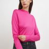 Donna Conbipel T-Shirt E Top | T-Shirt Basic Fucsia Chiaro