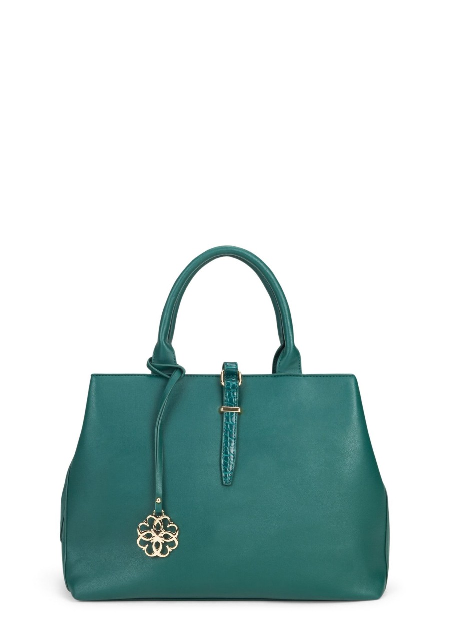 Donna Conbipel Borse | Bauletto Con Passante Verde