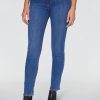 Donna Conbipel Jeans | Jeans Slim A Vita Alta Blu