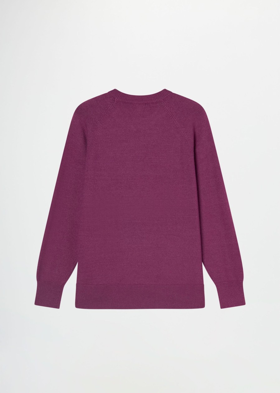 Donna Conbipel Maglieria | Pullover Raglan Fucsia