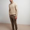 Uomo Conbipel Pantaloni | Pantaloni Slim In Velluto Fango