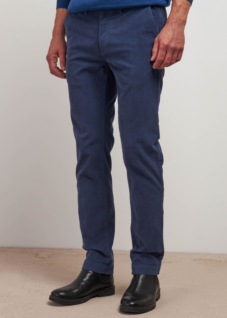 Uomo Conbipel Pantaloni | Chino In Velluto Jeans