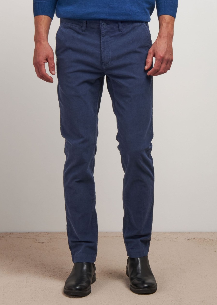 Uomo Conbipel Pantaloni | Chino In Velluto Jeans