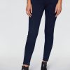 Donna Conbipel Jeans | Jeans Bottom Up Blu Scuro