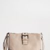 Donna Conbipel Borse | Pochette Con Borchie Beige