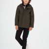 Bambino Conbipel | Giubbino In Softshell Verde Militare