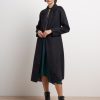 Donna Conbipel Cappotti | Cappotto Monopetto Nero