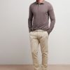 Uomo Conbipel Pantaloni | Pantaloni Velluto Panna