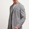 Uomo Conbipel Giacche | Blazer In Jersey Grigio Medio